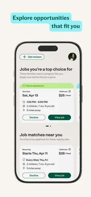 Care.com Caregiver: Find Jobs screenshot 4