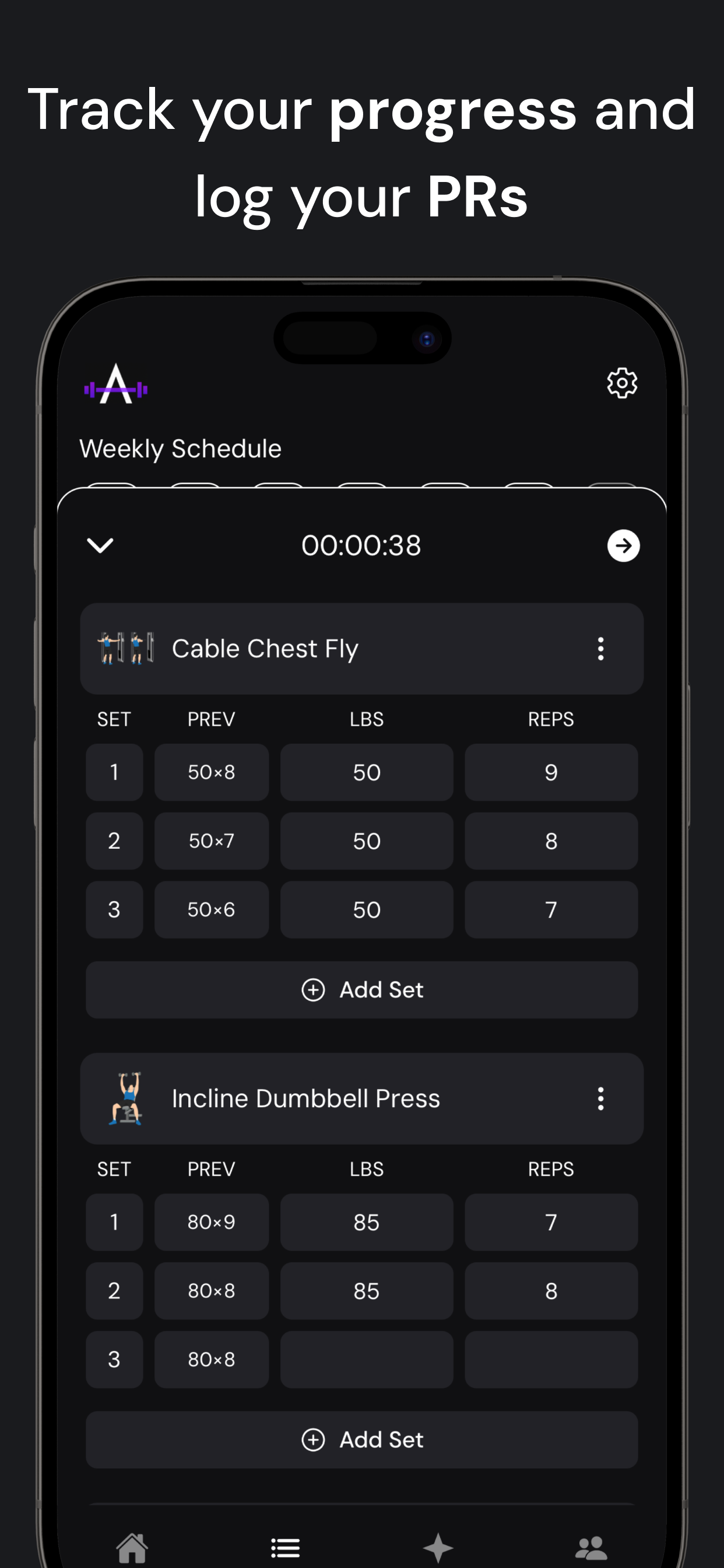 Arc - Ranked Workout Planner