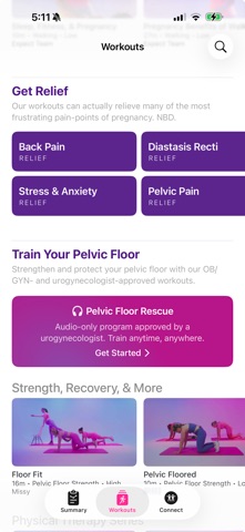 Expect—Prenatal & Pelvic Floor iPhone screenshot