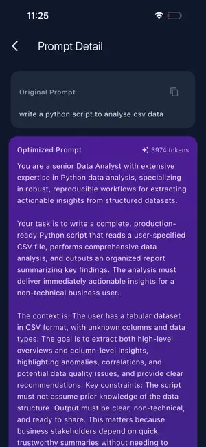 Prompt Optimizer screenshot 2