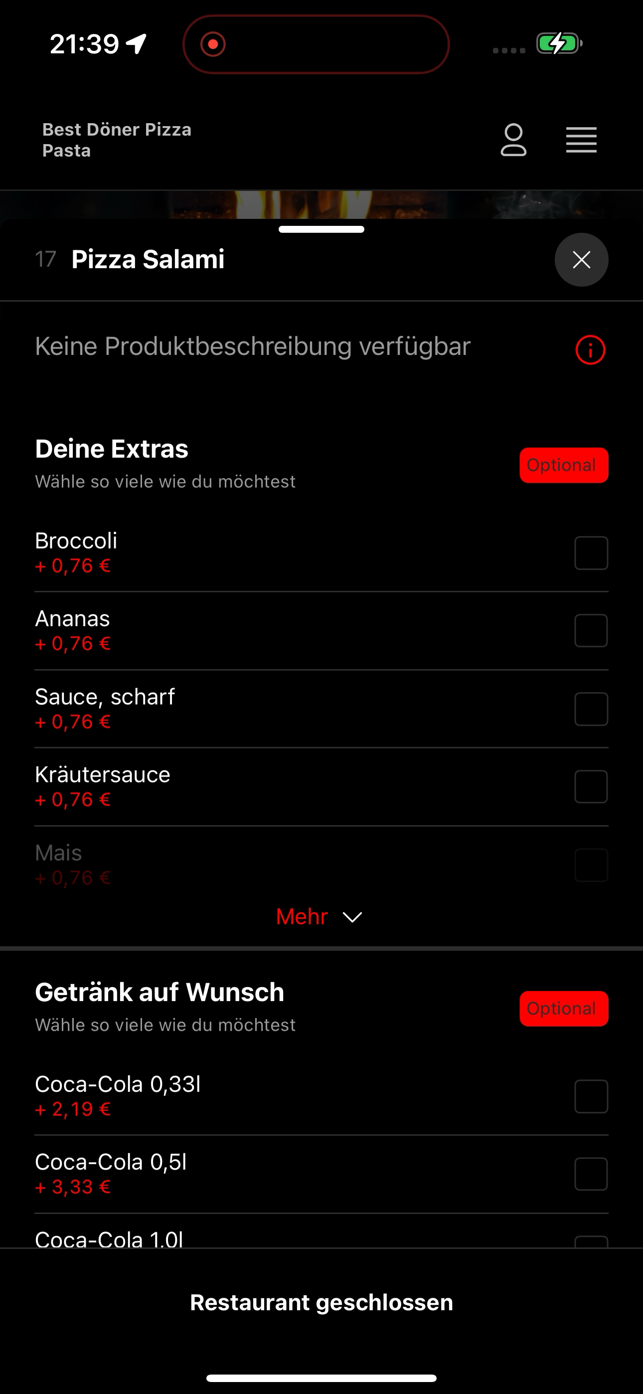 Best Döner Pizza Pasta screenshot 8