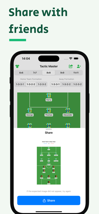 Lineup & Field - TacticMaster Screenshot 2 of 4