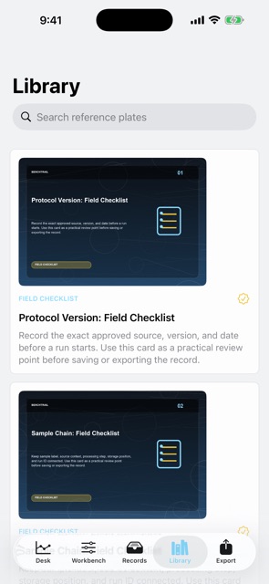 Benchtrail: Lab Notebook screenshot 5