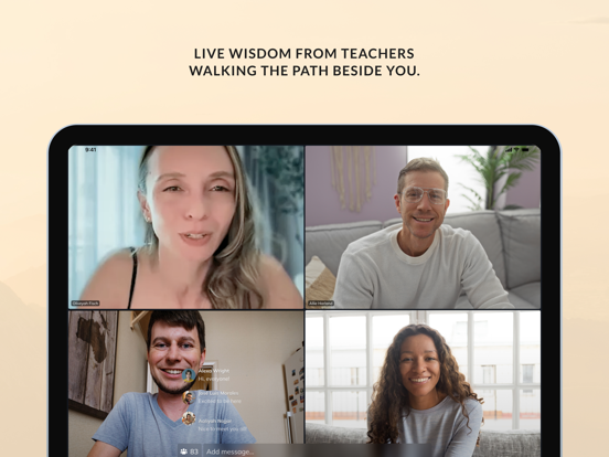 BE HUMAN MEDICINE iPad screenshot 2 - Social Networking app