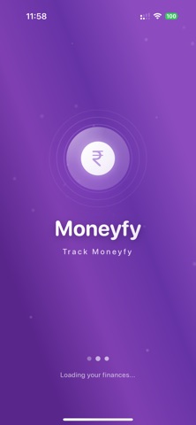Moneyfy - Expense Tracker iPhone screenshot