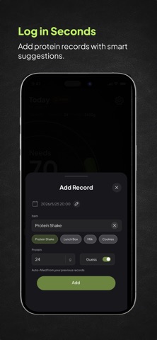 ProteinMeter: Protein Tracker Screenshot 2 of 6