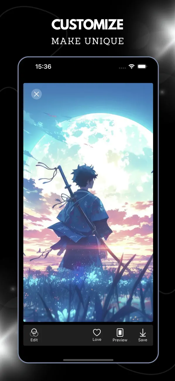 Screenshot #3 pour Anime Wallpapers 4K: OtakuArt