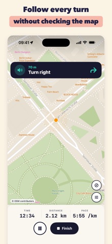 No Boring Runs iPhone screenshot