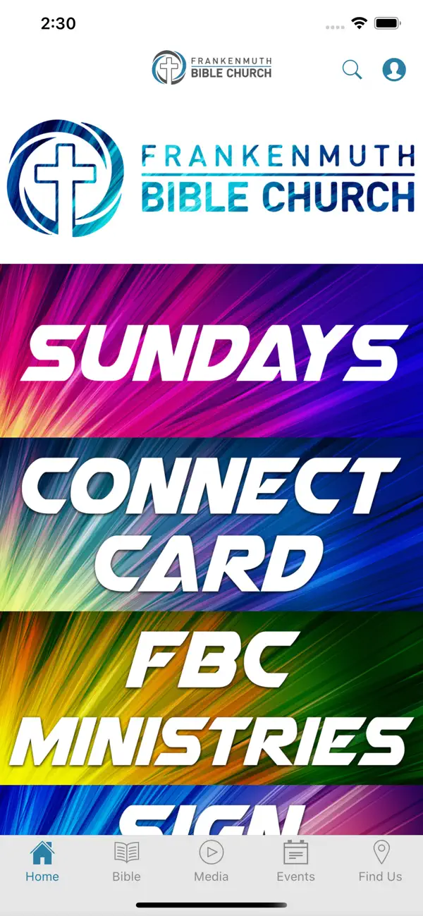 Screenshot #1 pour Frankenmuth Bible Church