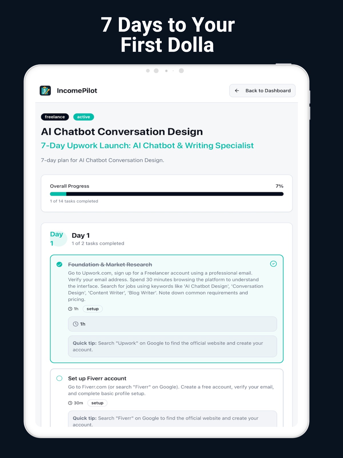 IncomePilot ipad screenshot 3