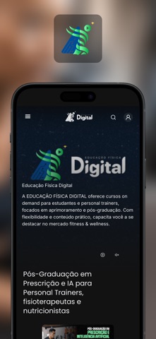 Educação Física Digital screenshot