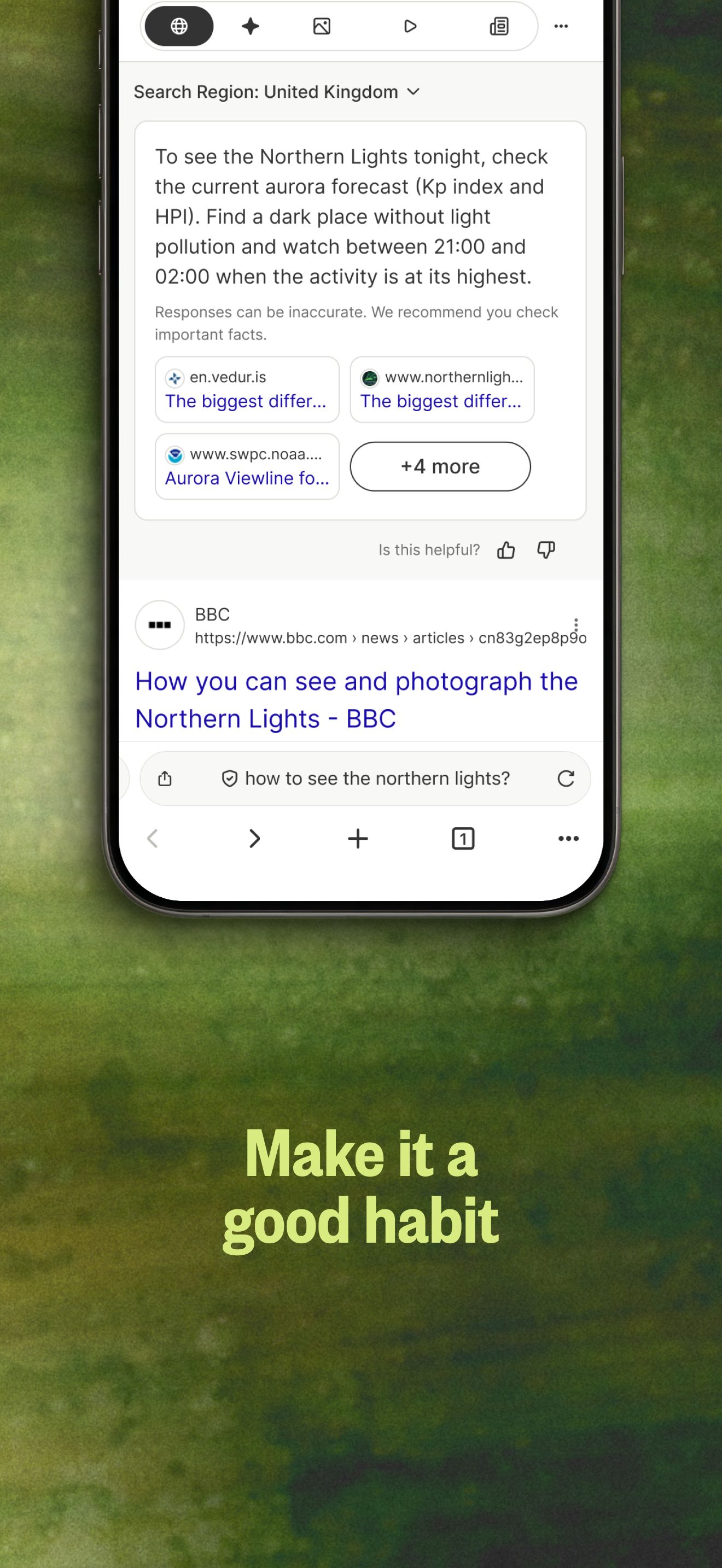 Ecosia: Search to plant trees