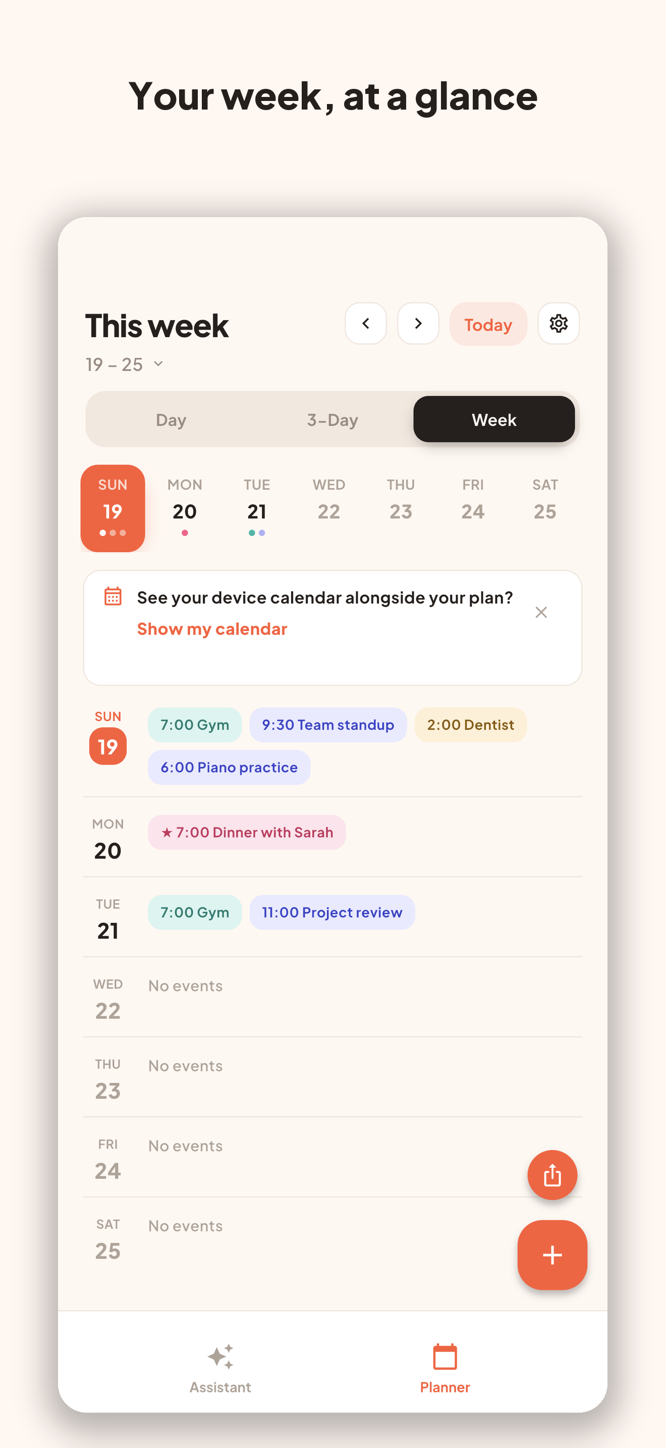 Otto: AI Calendar & Planner screenshot 2