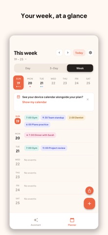 Otto: AI Calendar & Planner Screenshot 2 of 7