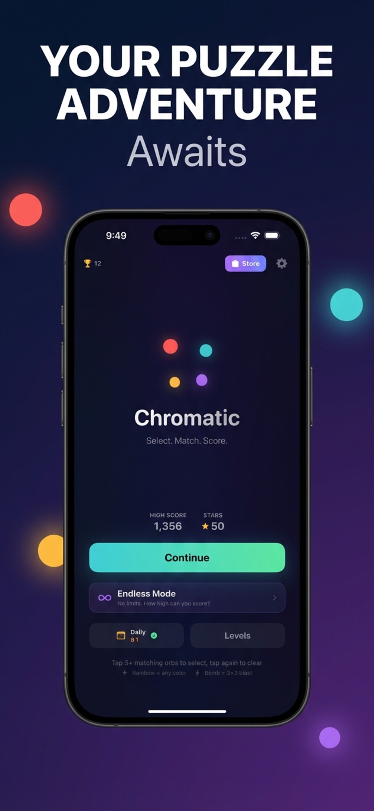 Chromatic - Match Score Puzzle screenshot 6