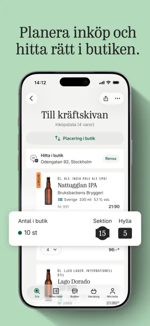 Systembolaget Sök & hitta iPhone screenshot 4