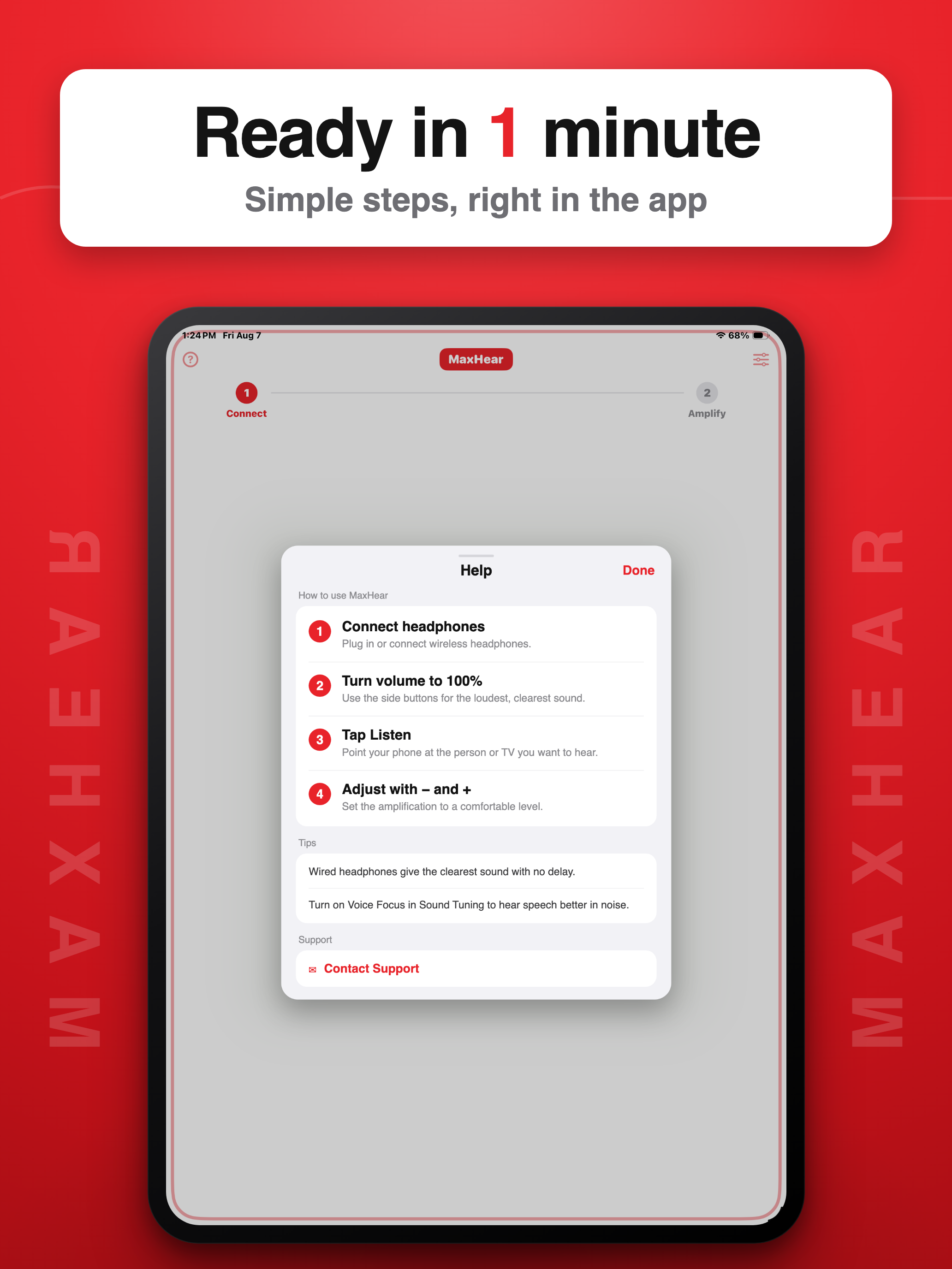 MaxHear: Hearing Amplifier screenshot 6