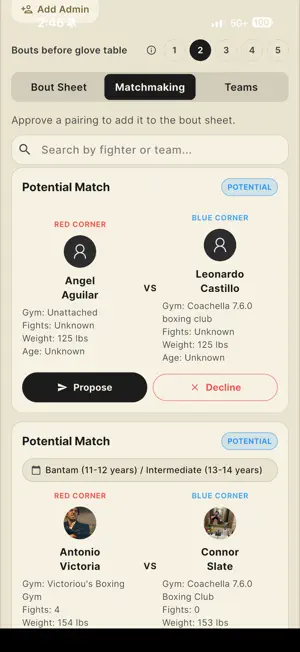 Boxing Network screenshot 4