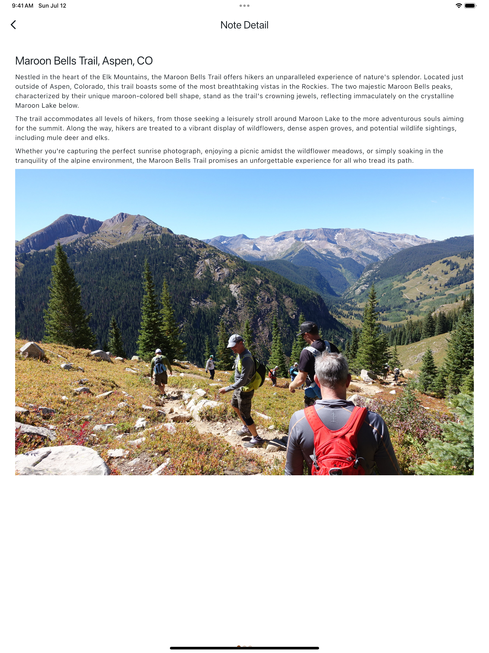 Sufferfest Hiking screenshot 10