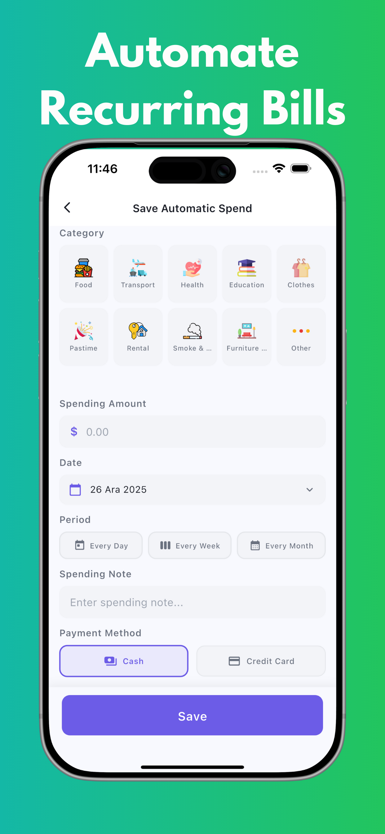 Spendar - Expense Tracker screenshot 4
