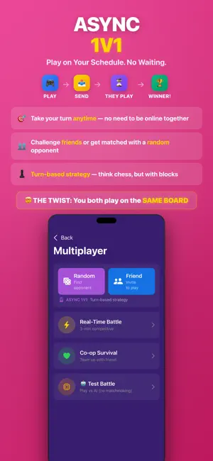 BlockBlitz - PvP Puzzle Duel screenshot 2