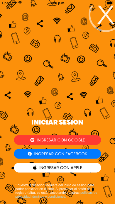 App screenshot