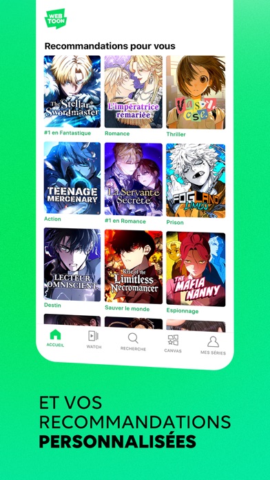 WEBTOON : Comics App Store preview screenshot 6