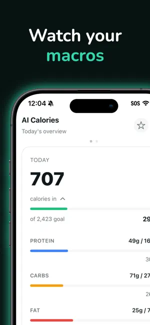 AI Calories screenshot 2