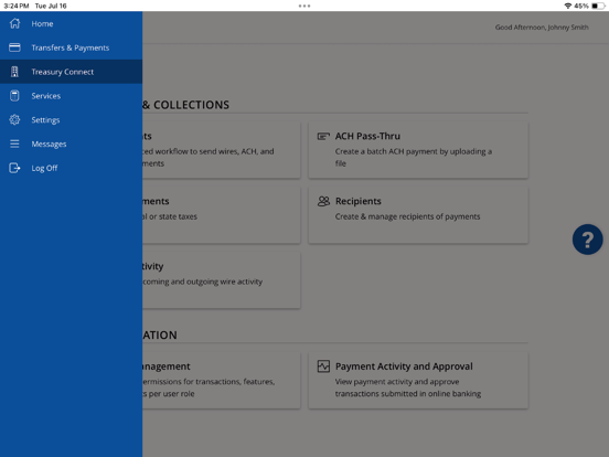 Security Nat’l Mobile Banking iPad screenshot 5 - Finance app