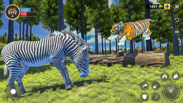 Tiger Family Hunt Simulator