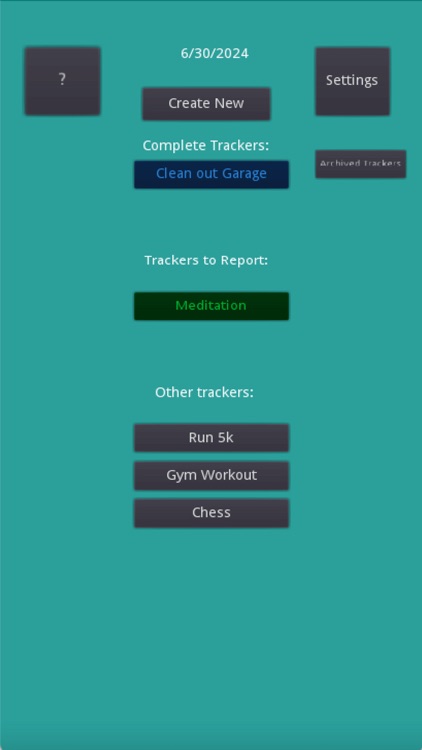 Goal Tracker 9000 screenshot-6