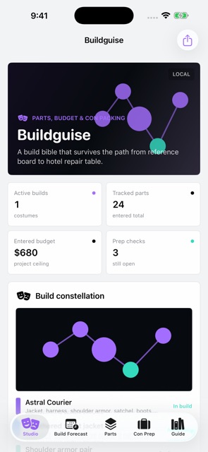 Buildguise: Cosplay Studio screenshot 1