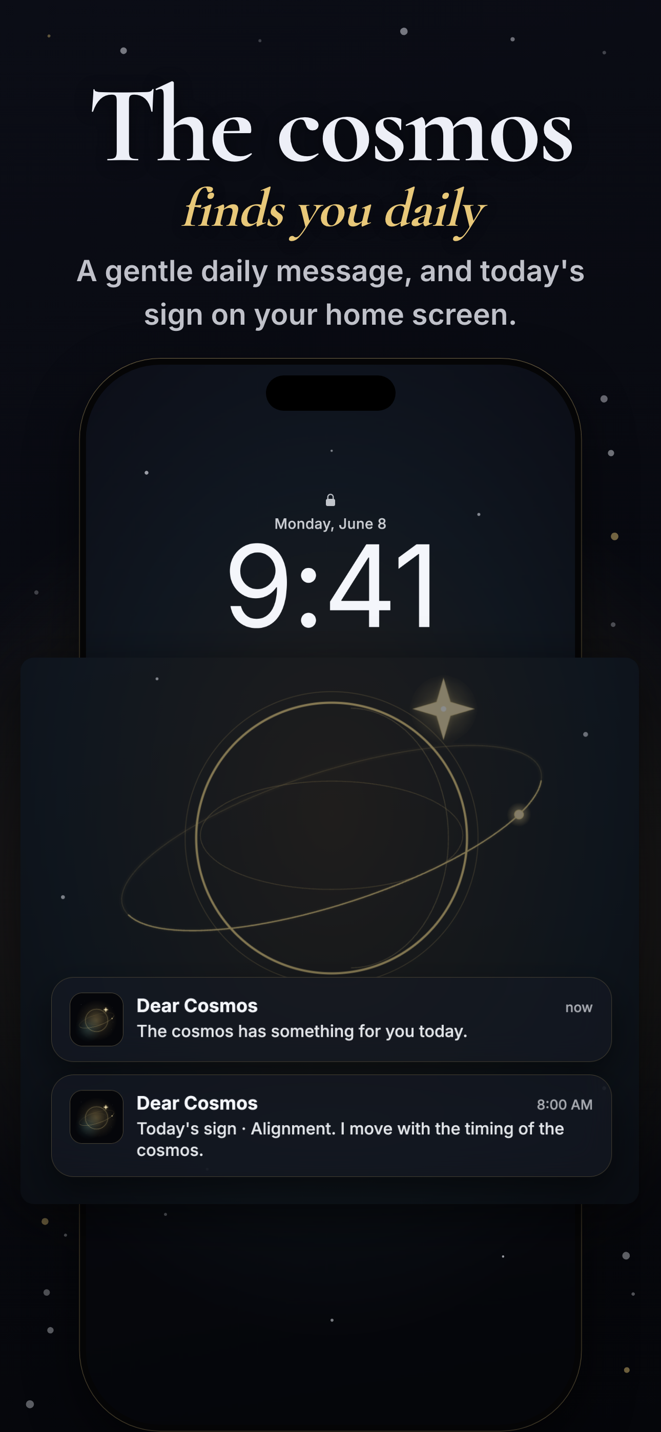 Dear Cosmos: Spiritual Guide screenshot 5