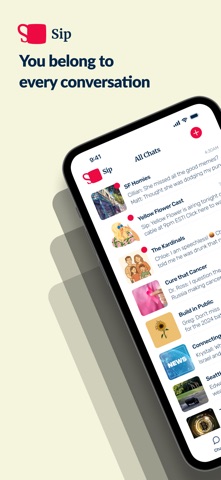 Sip: Ask Anything, Anytime iPhone screenshot