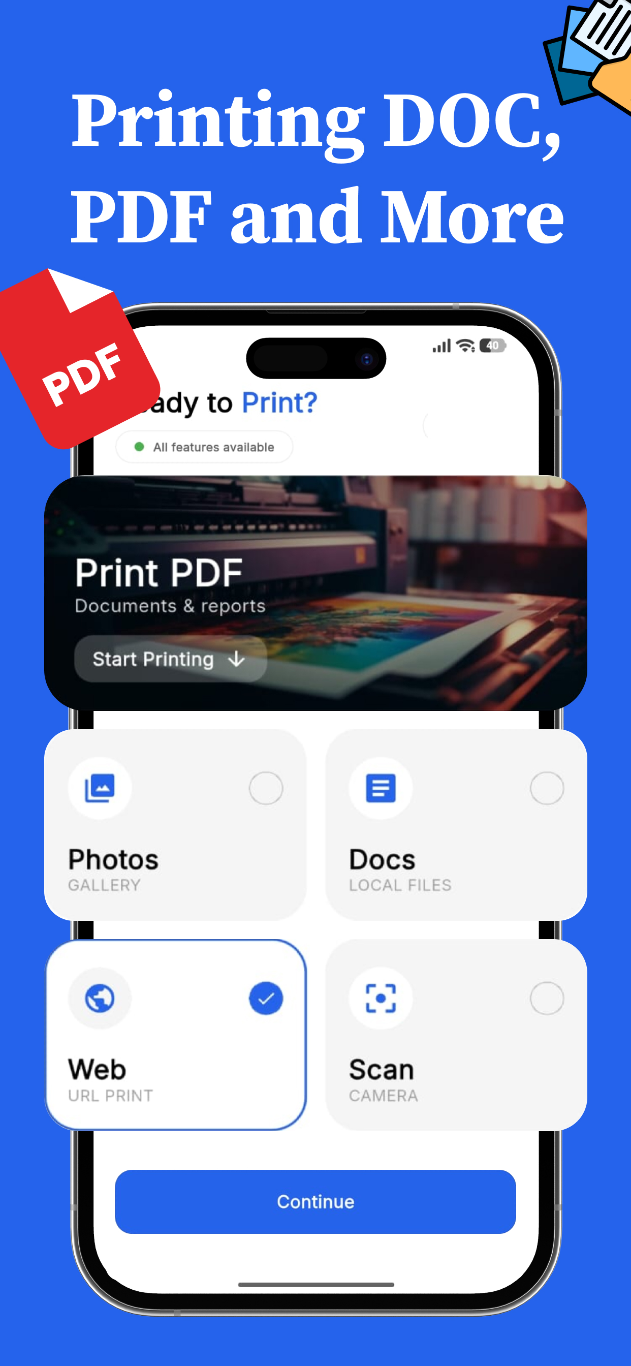 Printer App - Scan & Print PDF screenshot 4