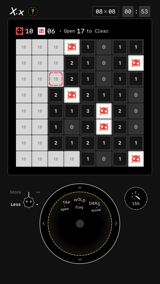 #6. MineSweeper X.x (iOS) 由: Suyoung Jang