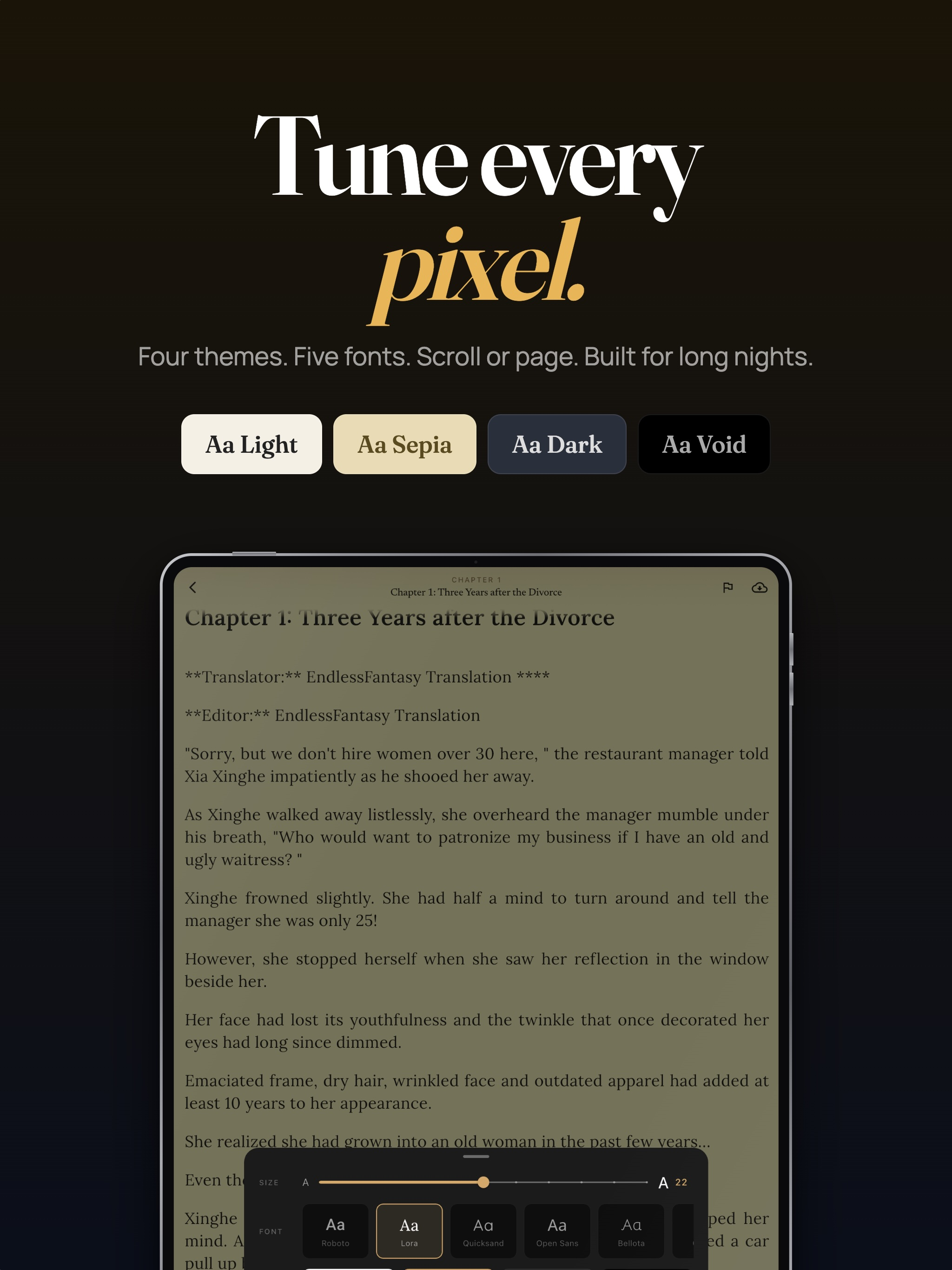 Light Novel - Offline Reader screenshot 9