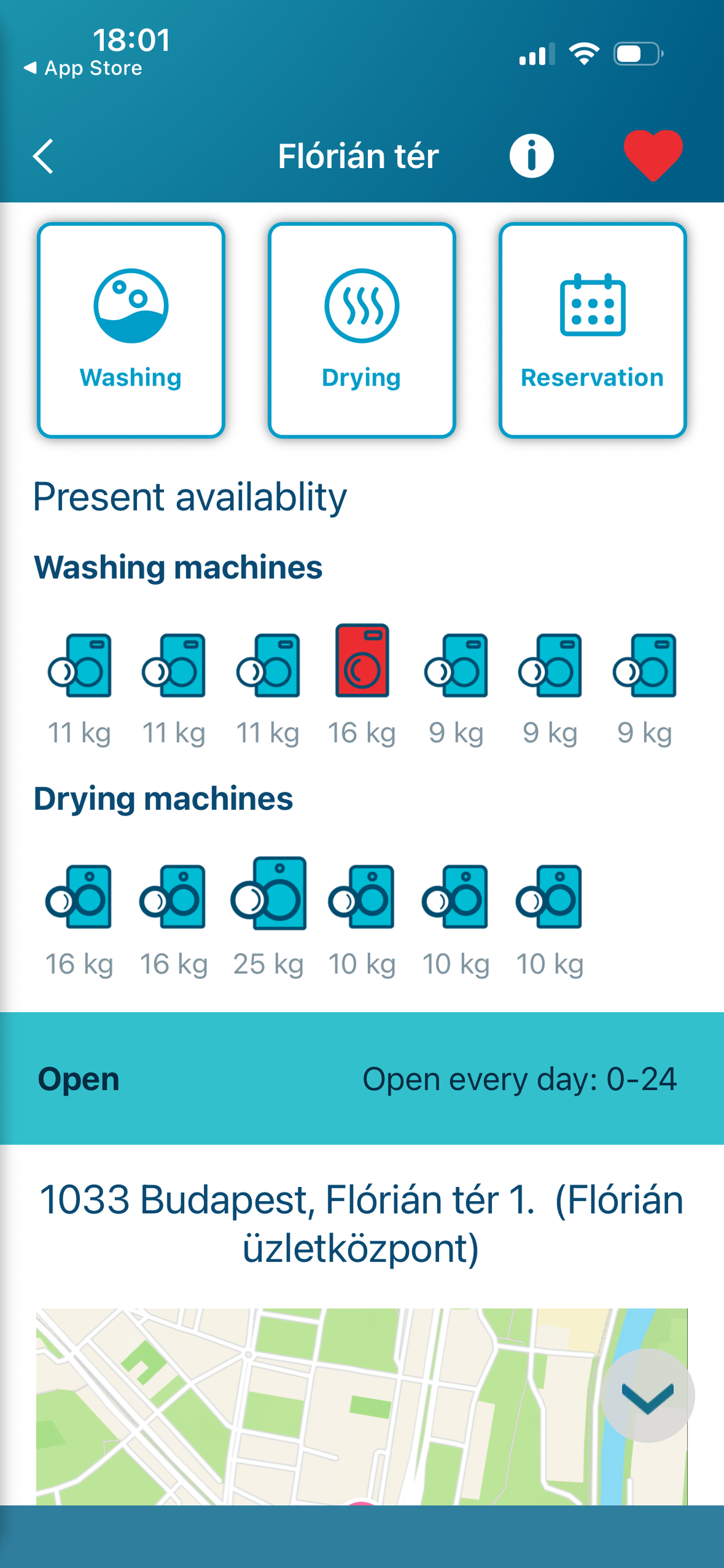 Bubbles self service laundry