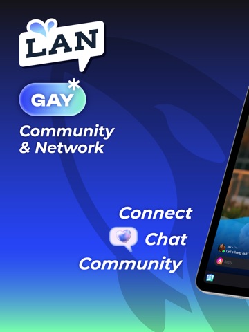 LAN - Gay Social Network iPad screenshot 1