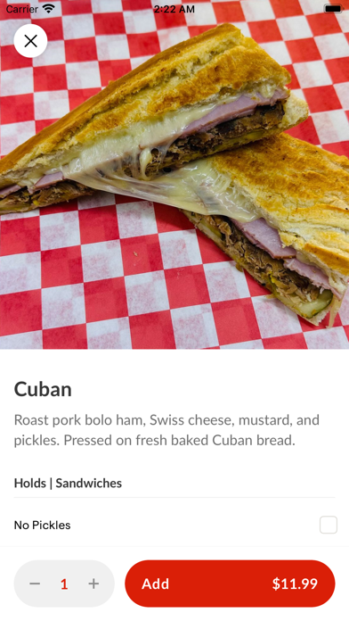 Rum Cake Lady iPhone screenshot 4 - Food & Drink app