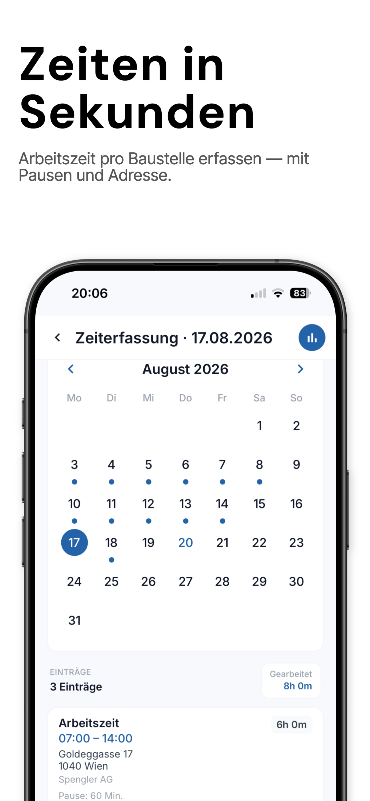 Handwerker Pro app screenshot 2