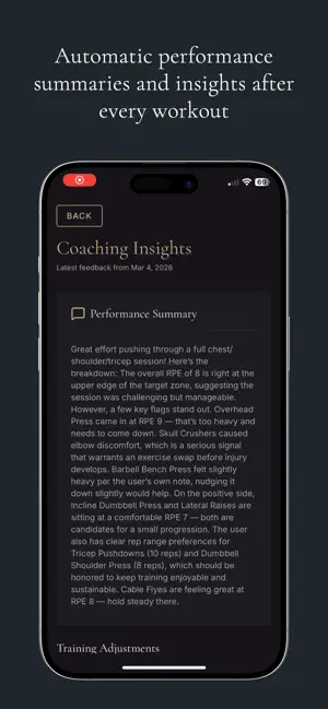 BioTrac: Smarter Workout Plans screenshot 4
