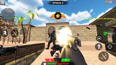 Sniper Pure Team Swat Games Screenshot