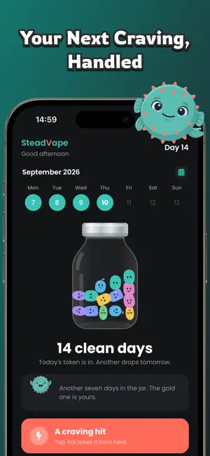 SteadVape: Quit Vaping screenshot 2
