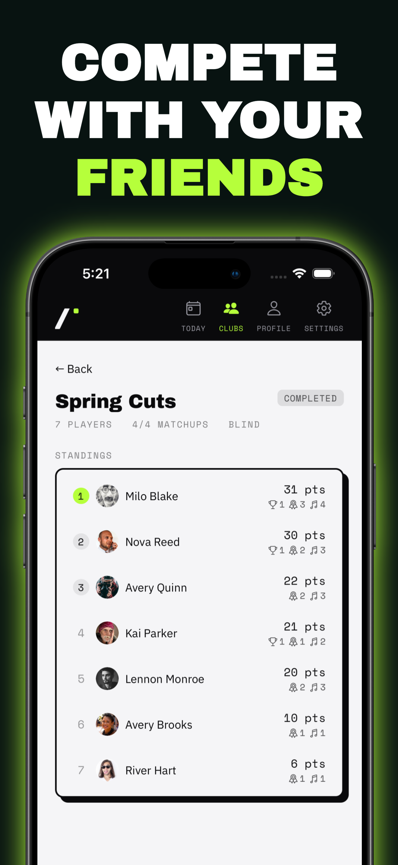 Cut Club: Music Matchups screenshot 5