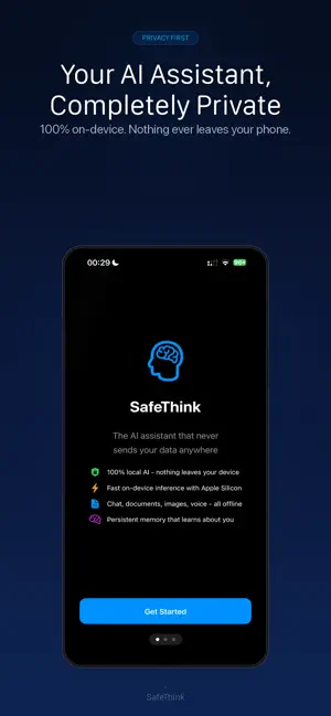 SafeThink - Private AI screenshot 1