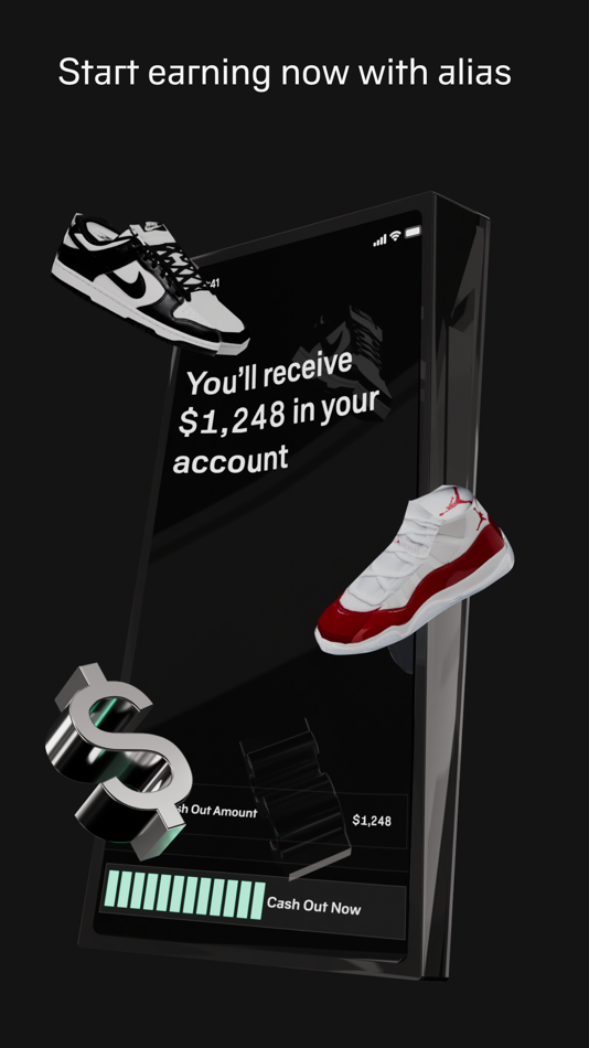 #5. alias: sell sneakers + apparel (iOS) 由: 1661, Inc.