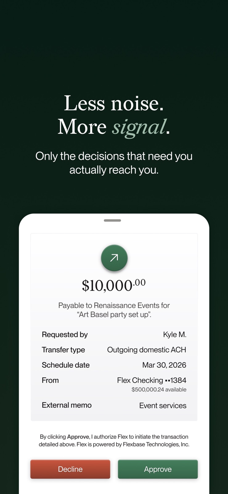 Flex Finance iphone screenshot 4