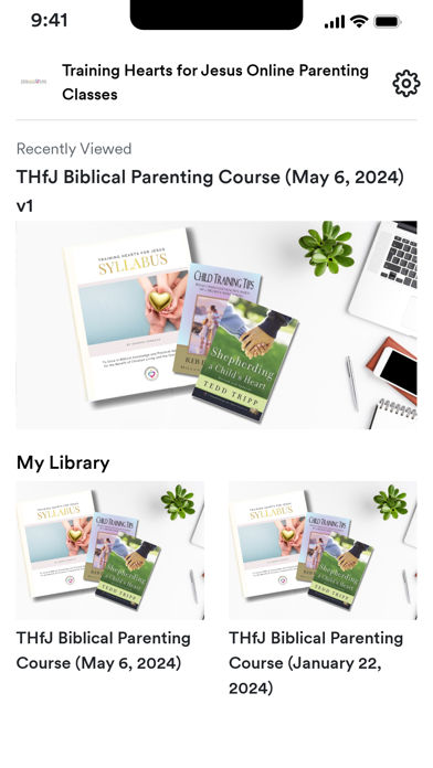 Training Hearts Parenting Screenshot