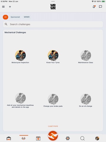 WRWR App iPad screenshot